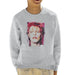 Sidney Maurer Original Portrait Of David Bowie Red Hair Kids Sweatshirt - Kids Boys Sweatshirt
