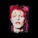 Sidney Maurer Original Portrait Of David Bowie Red Hair Mens Baseball Long Sleeved T-Shirt - Mens Baseball Long Sleeved T-Shirt