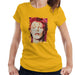 Sidney Maurer Original Portrait Of David Bowie Red Hair Womens T-Shirt - Womens T-Shirt