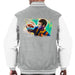 Sidney Maurer Original Portrait Of Neymar Barcelona Mens Varsity Jacket - Mens Varsity Jacket