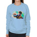 Sidney Maurer Original Portrait Of Neymar Barcelona Womens Sweatshirt - Womens Sweatshirt
