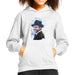 Sidney Maurer Original Portrait Of Frank Sinatra Hat Kids Hooded Sweatshirt - Kids Boys Hooded Sweatshirt