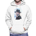 Sidney Maurer Original Portrait Of Frank Sinatra Hat Mens Hooded Sweatshirt - Mens Hooded Sweatshirt