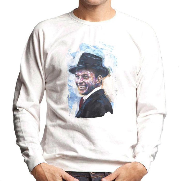 Sidney Maurer Original Portrait Of Frank Sinatra Hat Mens Sweatshirt - Mens Sweatshirt
