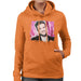 Sidney Maurer Original Portrait Of Justin Timberlake Smile Womens Hooded Sweatshirt - Womens Hooded Sweatshirt