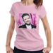 Sidney Maurer Original Portrait Of Justin Timberlake Smile Womens T-Shirt - Womens T-Shirt