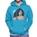 Sidney Maurer Original Portrait Of Katy Perry Long Hair Mens Hooded Sweatshirt - Mens Hooded Sweatshirt