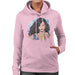 Sidney Maurer Original Portrait Of Katy Perry Long Hair Womens Hooded Sweatshirt - Womens Hooded Sweatshirt