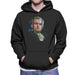 Sidney Maurer Original Portrait Of Leonardo DiCaprio Stare Mens Hooded Sweatshirt - Mens Hooded Sweatshirt