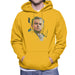 Sidney Maurer Original Portrait Of Leonardo DiCaprio Stare Mens Hooded Sweatshirt - Mens Hooded Sweatshirt