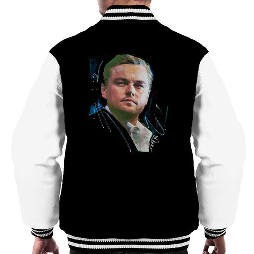 Sidney Maurer Original Portrait Of Leonardo DiCaprio Stare Mens Varsity Jacket - Mens Varsity Jacket