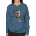 Sidney Maurer Original Portrait Of Leonardo DiCaprio Stare Womens Sweatshirt - Womens Sweatshirt