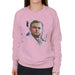 Sidney Maurer Original Portrait Of Leonardo DiCaprio Stare Womens Sweatshirt - Womens Sweatshirt