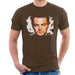 Sidney Maurer Original Portrait Of Leonardo DiCaprio Closeup Mens T-Shirt - Small / Chocolate - Mens T-Shirt