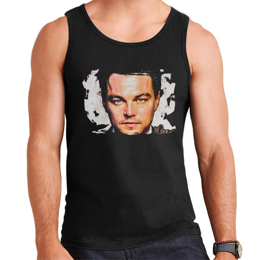 Sidney Maurer Original Portrait Of Leonardo DiCaprio Closeup Mens Vest - Mens Vest