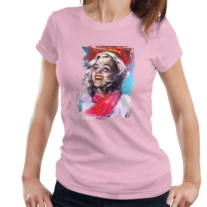 Sidney Maurer Original Portrait Of Marilyn Monroe Scarf Women's T-Shirt