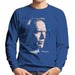 Sidney Maurer Original Portrait Of Clint Eastwood Mens Sweatshirt - Small / Royal Blue - Mens Sweatshirt