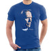 Sidney Maurer Original Portrait Of Clint Eastwood Mens T-Shirt - Small / Royal Blue - Mens T-Shirt