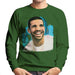 Sidney Maurer Original Portrait Of Drake Smiling Mens Sweatshirt - Mens Sweatshirt