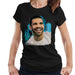 Sidney Maurer Original Portrait Of Drake Smiling Womens T-Shirt - Womens T-Shirt