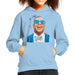 Sidney Maurer Original Portrait Of Jay Z Blue Tux Kids Hooded Sweatshirt - Kids Boys Hooded Sweatshirt
