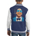 Sidney Maurer Original Portrait Of Jay Z Blue Tux Kids Varsity Jacket - Kids Boys Varsity Jacket