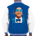 Sidney Maurer Original Portrait Of Jay Z Blue Tux Mens Varsity Jacket - Small / Royal/White - Mens Varsity Jacket
