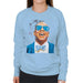 Sidney Maurer Original Portrait Of Jay Z Blue Tux Womens Sweatshirt - Womens Sweatshirt