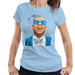 Sidney Maurer Original Portrait Of Jay Z Blue Tux Womens T-Shirt - Womens T-Shirt