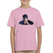 Sidney Maurer Original Portrait Of Jay Z The Black Album Kids T-Shirt - X-Small (3-4 yrs) / Light Pink - Kids Boys T-Shirt