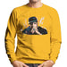 Sidney Maurer Original Portrait Of Jay Z The Black Album Mens Sweatshirt - Small / Gold - Mens Sweatshirt