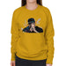 Sidney Maurer Original Portrait Of Jay Z The Black Album Womens Sweatshirt - Womens Sweatshirt