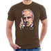 Sidney Maurer Original Portrait Of Marlon Brando Mens T-Shirt - Small / Chocolate - Mens T-Shirt