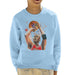 Sidney Maurer Original Portrait Of Michael Jordan Bulls Red Jersey Kids Sweatshirt - Kids Boys Sweatshirt