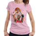 Sidney Maurer Original Portrait Of Michael Jordan Bulls Red Jersey Womens T-Shirt - Small / Light Pink - Womens T-Shirt