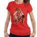 Sidney Maurer Original Portrait Of Michael Jordan Bulls Red Jersey Womens T-Shirt - Womens T-Shirt