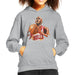 Sidney Maurer Original Portrait Of Michael Jordan Bulls White Jersey Kids Hooded Sweatshirt - Kids Boys Hooded Sweatshirt