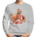 Sidney Maurer Original Portrait Of Michael Jordan Bulls White Jersey Mens Sweatshirt - Mens Sweatshirt