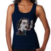Sidney Maurer Original Portrait Of Salvador Dali Womens Vest - Small / Navy Blue - Womens Vest