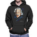 Sidney Maurer Original Portrait Of Albert Einstein Men's Hooded Sweatshirt