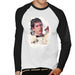 Sidney Maurer Original Portrait Of Al Pacino Scarface Tuxedo Men's Baseball Long Sleeved T-Shirt