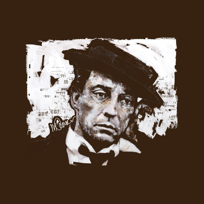 Sidney Maurer Original Portrait Of Buster Keaton Men's T-Shirt