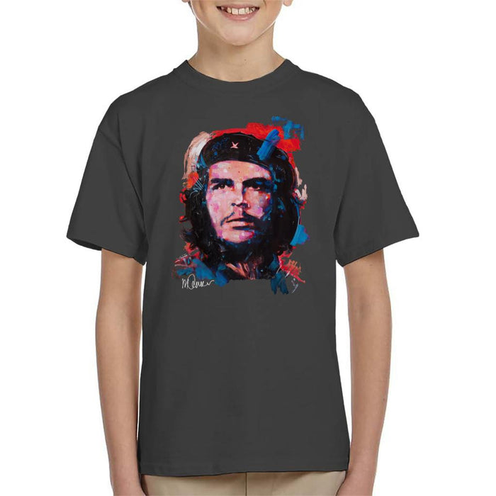 Sidney Maurer Original Portrait Of Che Guevara Kid's T-Shirt
