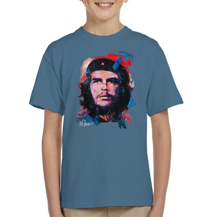 Sidney Maurer Original Portrait Of Che Guevara Kid's T-Shirt