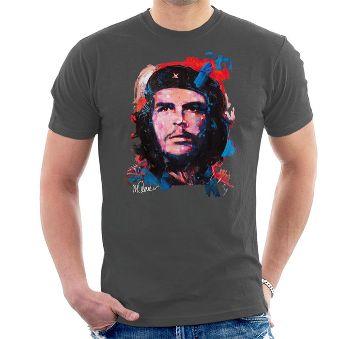 Sidney Maurer Original Portrait Of Che Guevara Men's T-Shirt