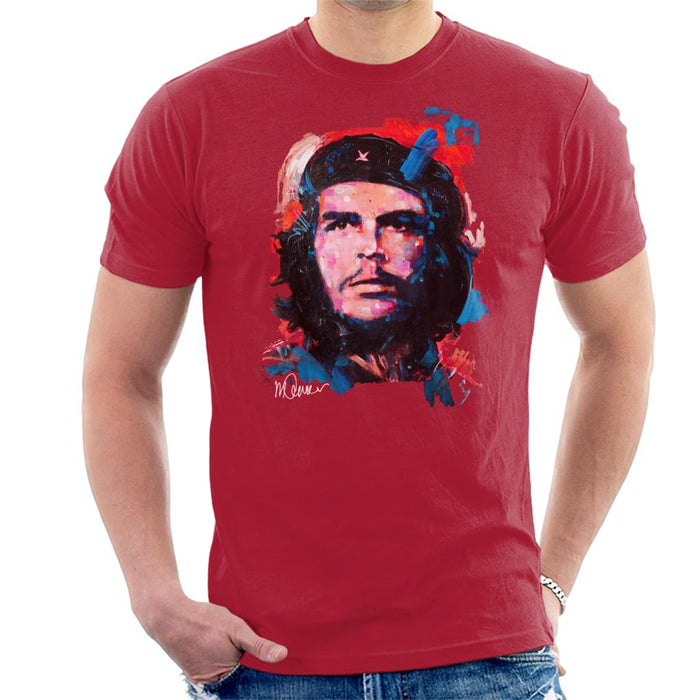 Sidney Maurer Original Portrait Of Che Guevara Men's T-Shirt