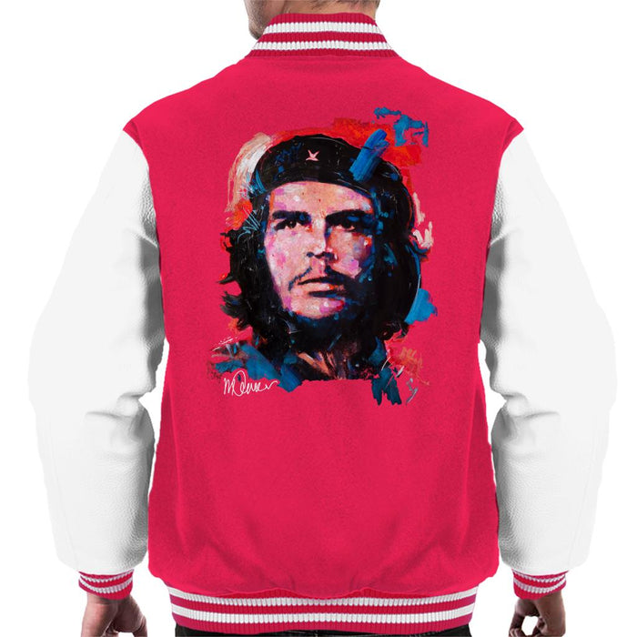 Sidney Maurer Original Portrait Of Che Guevara Men's Varsity Jacket