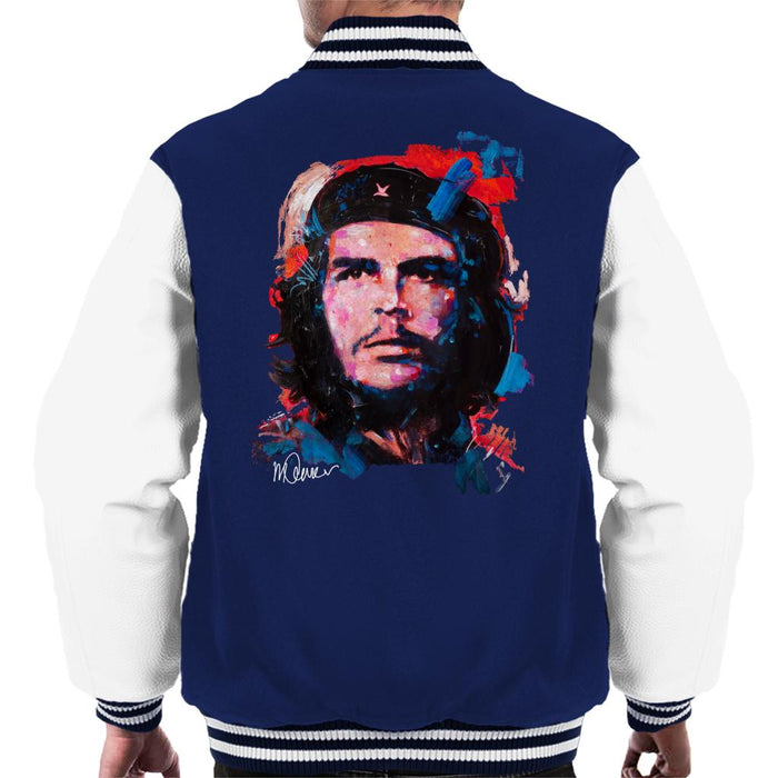 Sidney Maurer Original Portrait Of Che Guevara Men's Varsity Jacket