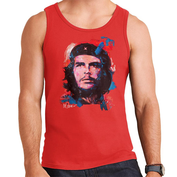 Sidney Maurer Original Portrait Of Che Guevara Men's Vest
