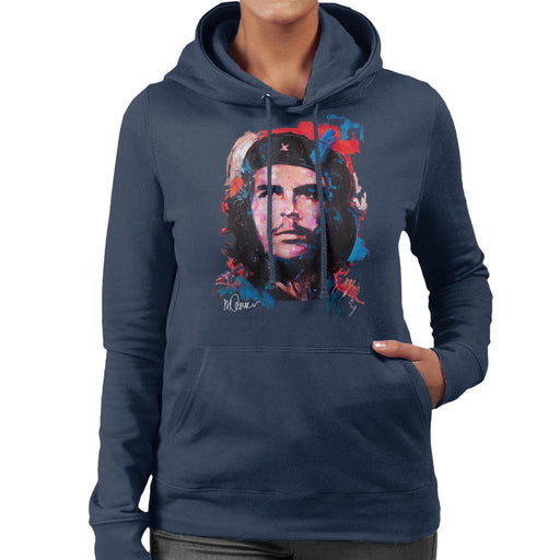 Sidney Maurer Original Portrait Of Che Guevara Women's Hooded Sweatshirt